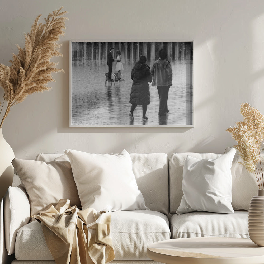 wet days in Venice - Poster / Art Print