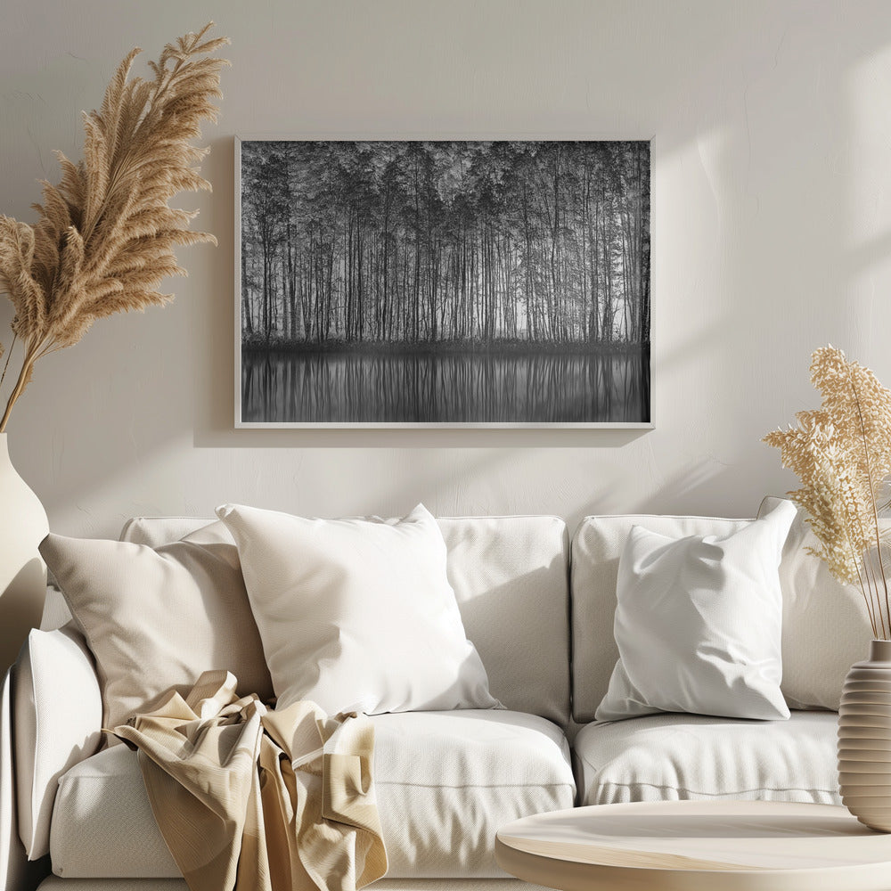Pointillism Nature - Poster / Art Print