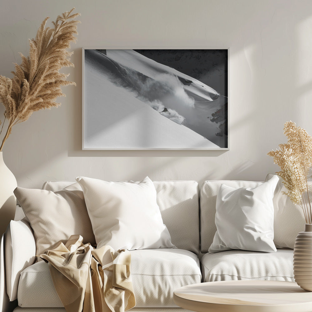 Cloud of Snow - Poster / Art Print