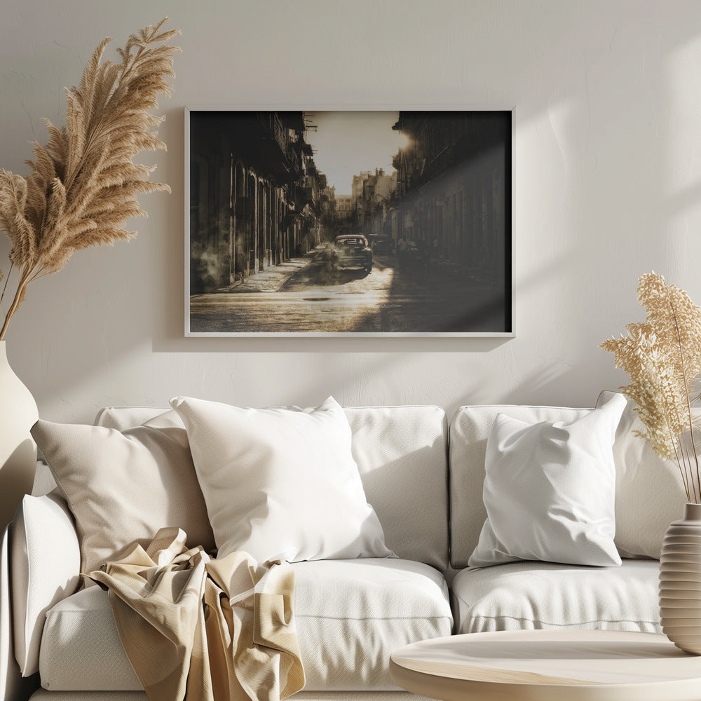 Mystic morning in Havana... - Poster / Art Print