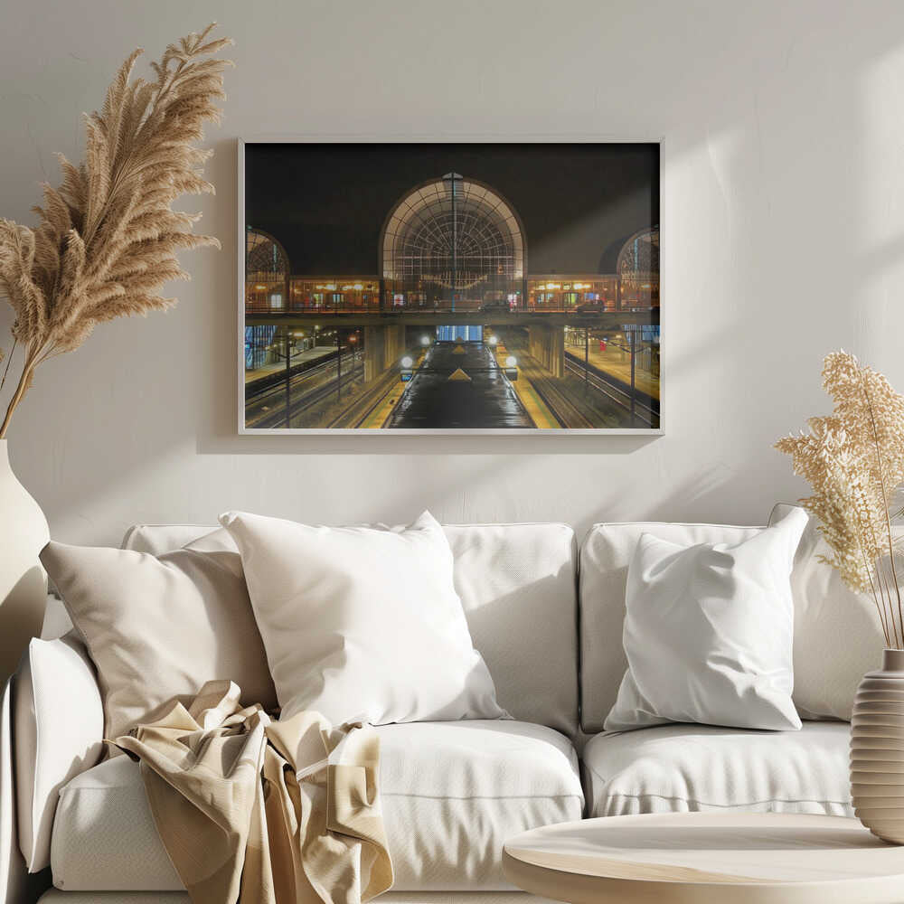 Hoeje Tastrup Station - Poster / Art Print