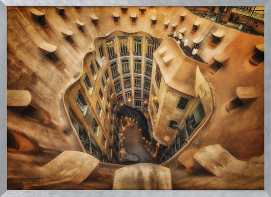 Casa Milà, La Pedrera, Barcelona. - Poster / Art Print