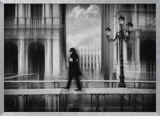 dry footed walk - Poster / Art Print