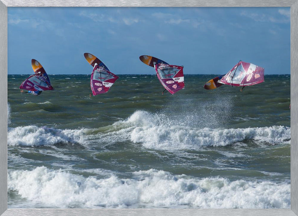 Surfer Jump. - Posters / Art Prints