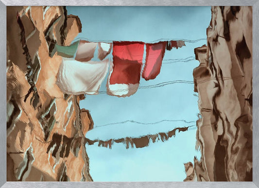 city mirror - Poster / Art Print