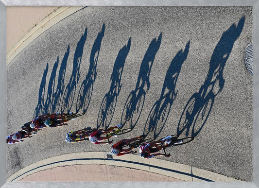 Sunset cycling - Poster / Art Print