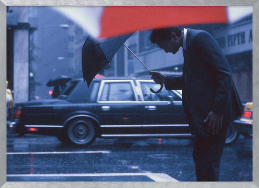 A bow to the rain (from the series New York Blues) - Poster / Art Print