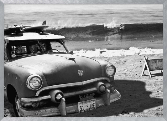 Vintage Ford Woody - Poster / Art Print