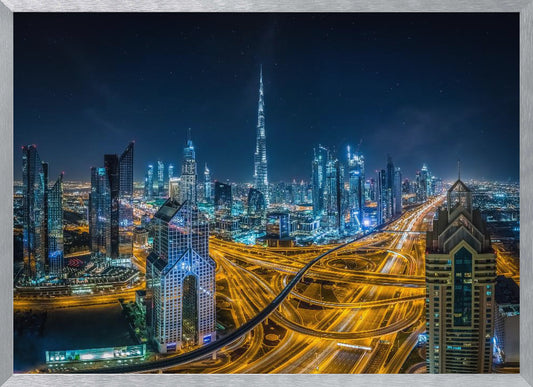 Blue city - Poster / Art Print