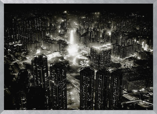hong kong night - Poster / Art Print