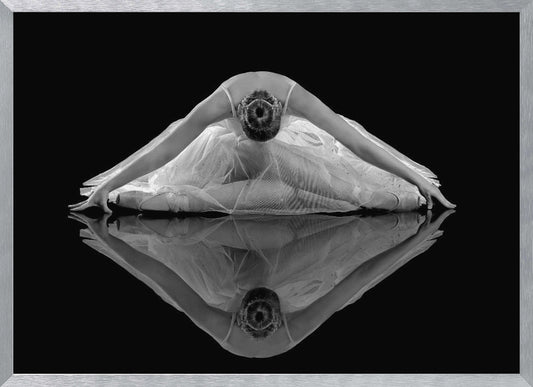 Ballerina Reflection - Poster / Art Print