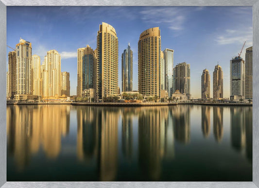 Panoramic Dubai Marina - Poster / Art Print