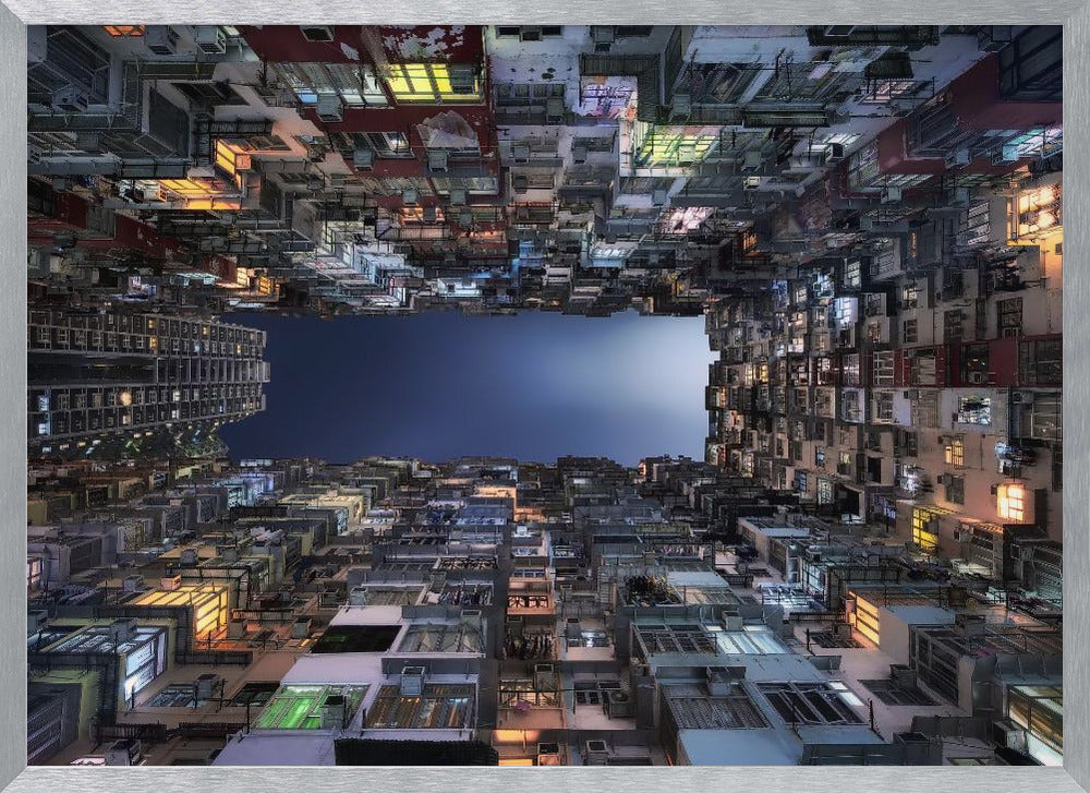 Beehive Buildings - Poster / Art Print