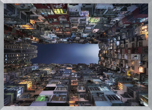 Beehive Buildings - Poster / Art Print