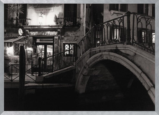 Trattoria al Ponte - Poster / Art Print