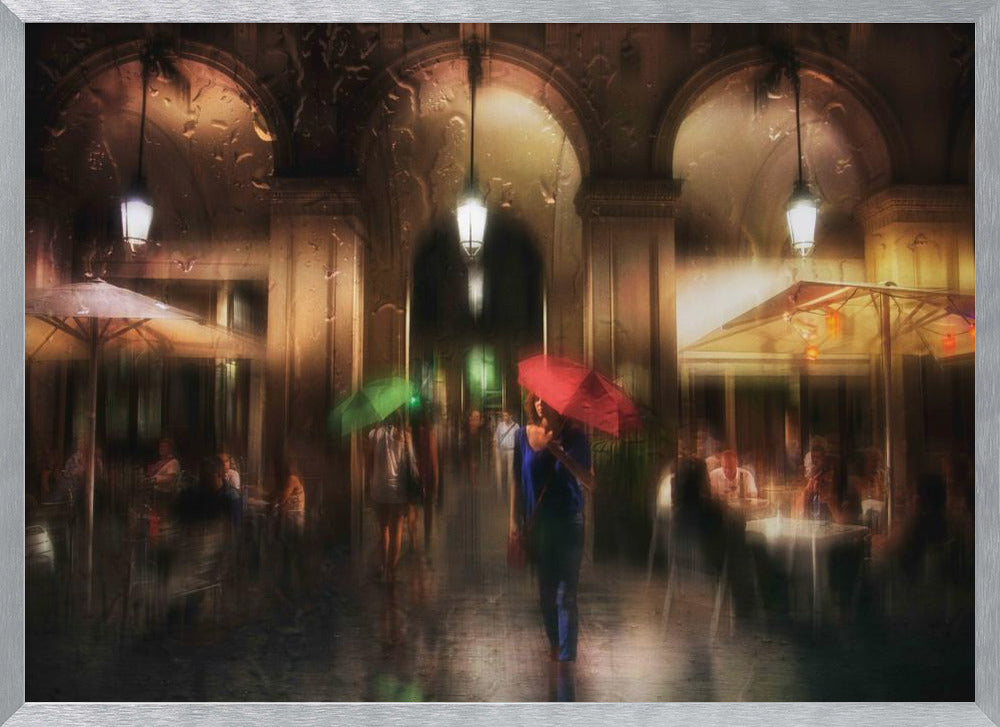 There is something in the rain... - Poster / Art Print