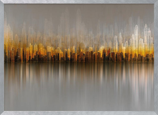 Dubai Skyline - Poster / Art Print