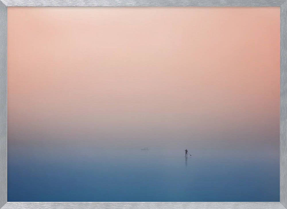 stand up paddling - Poster / Art Print