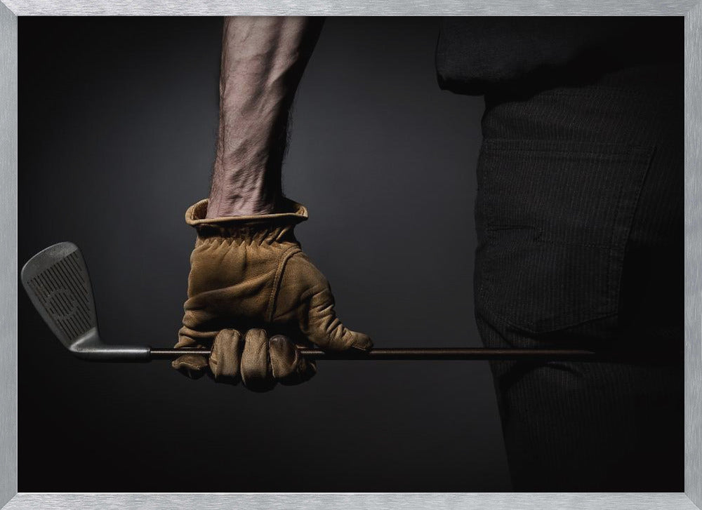 Yellow glove - Poster / Art Print