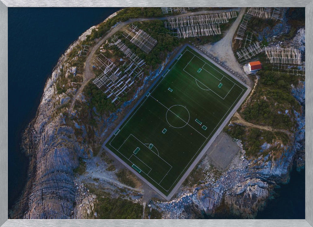 The furthest football field - Poster / Art Print