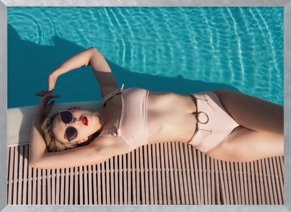 Poolside - Poster / Art Print