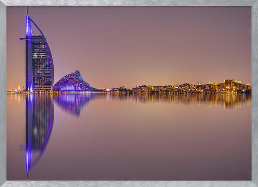 Burj Al Arab Reflections - Poster / Art Print