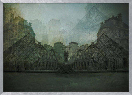 Crystal Pyramids - Poster / Art Print