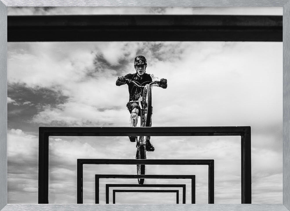 Trial Biker - Poster / Art Print