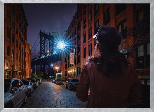 Manhattan bridge - Poster / Art Print