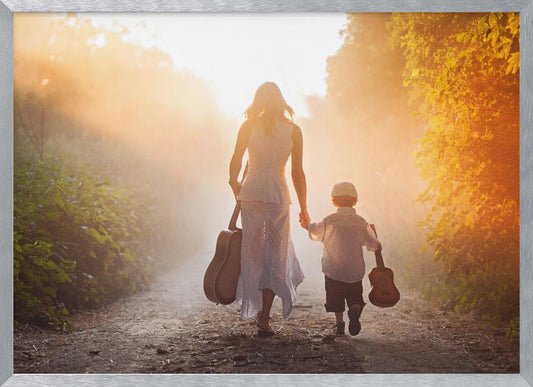 Forest musicians - Poster / Art Print