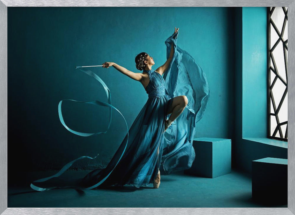 Blue Ribbon - Poster / Art Print