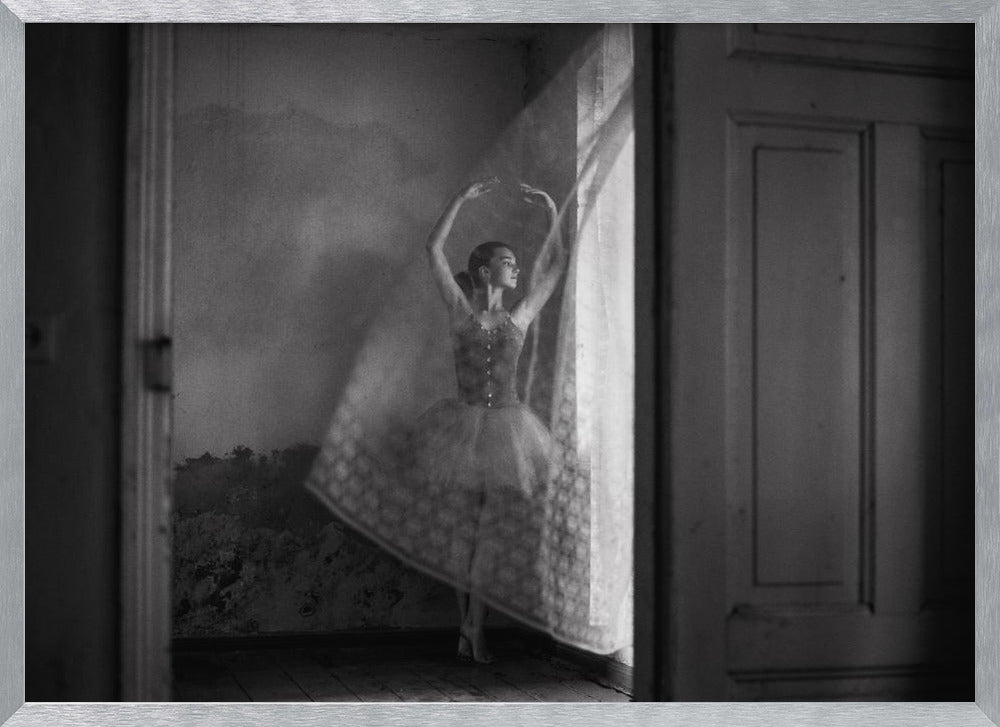 Window ballerina - Poster / Art Print