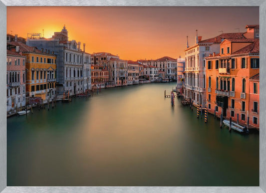 Sunset in Venice - Poster / Art Print