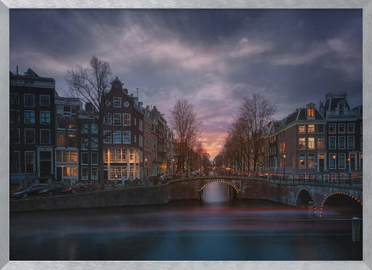 Amsterdam before the storm 7R21334 - Poster / Art Print