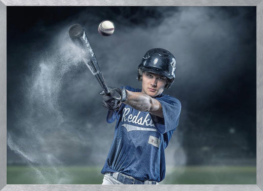 BaseballHit - Poster / Art Print