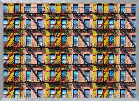 New York Windows - Poster / Art Print