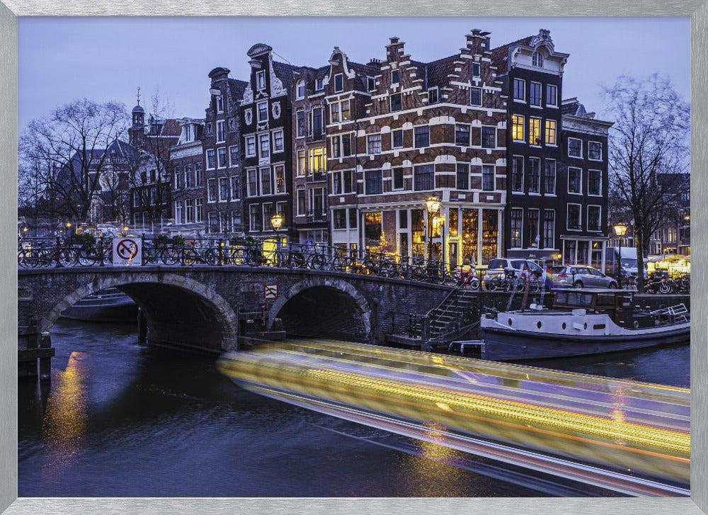 Canals of Amsterdam - Poster / Art Print