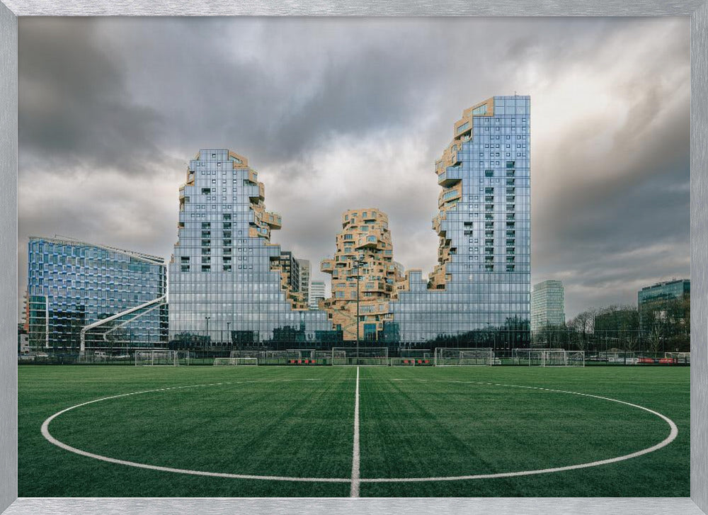 The field and the Valley - Poster / Art Print