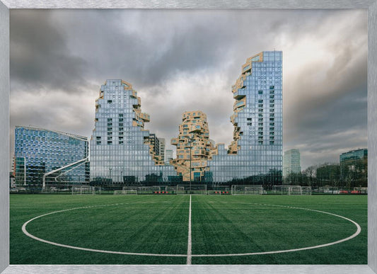 The field and the Valley - Poster / Art Print