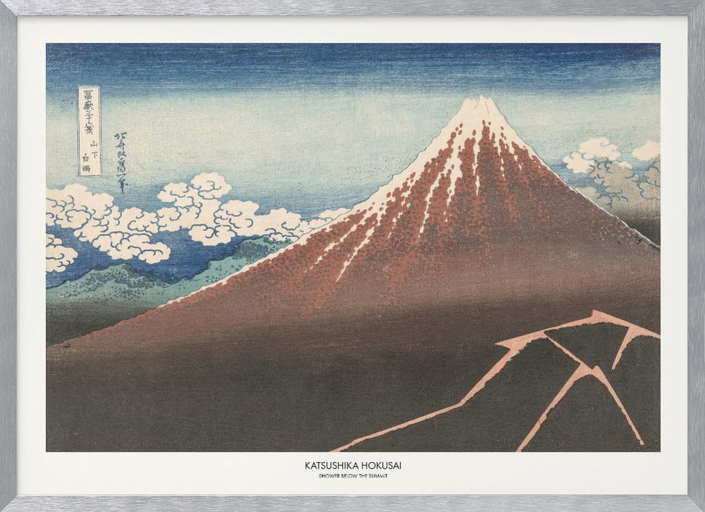 Shower Below Summit - Poster / Art Print