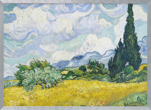 Wheat Field With Cypresses - Poster / Art Print
