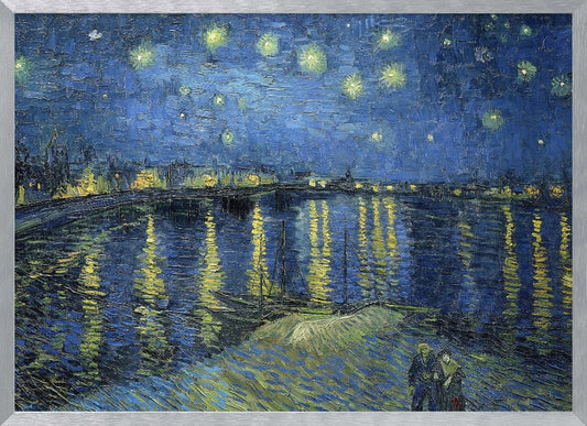 The Starry Night Over The Rhone - Poster / Art Print