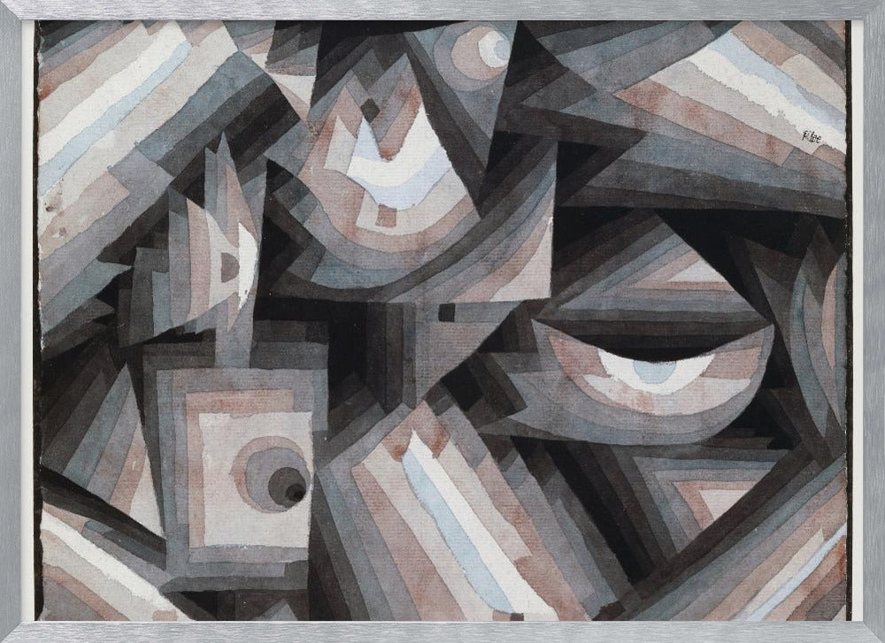 Crystal Gradation 1921 - Poster / Art Print