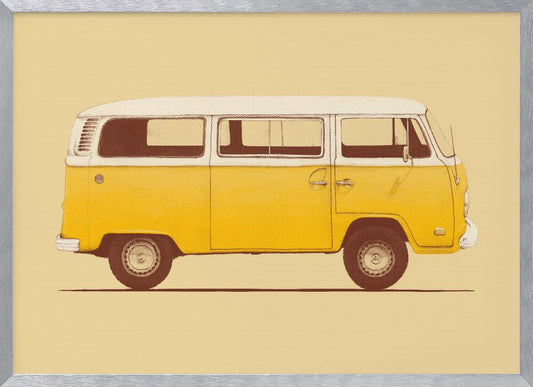Yellow Van - Poster / Art Print