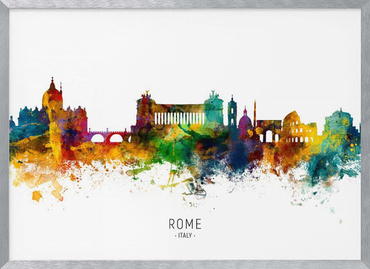 Rome Italy Skyline - Poster / Art Print