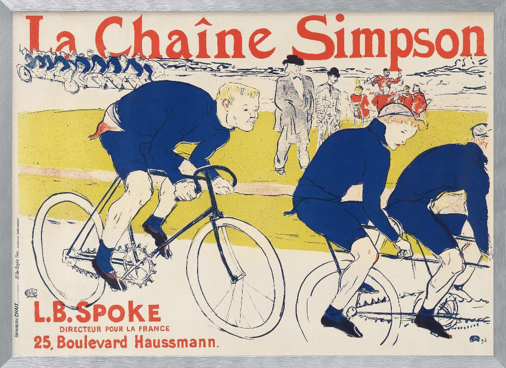 The Simpsons Chain (1896) - Poster / Art Print