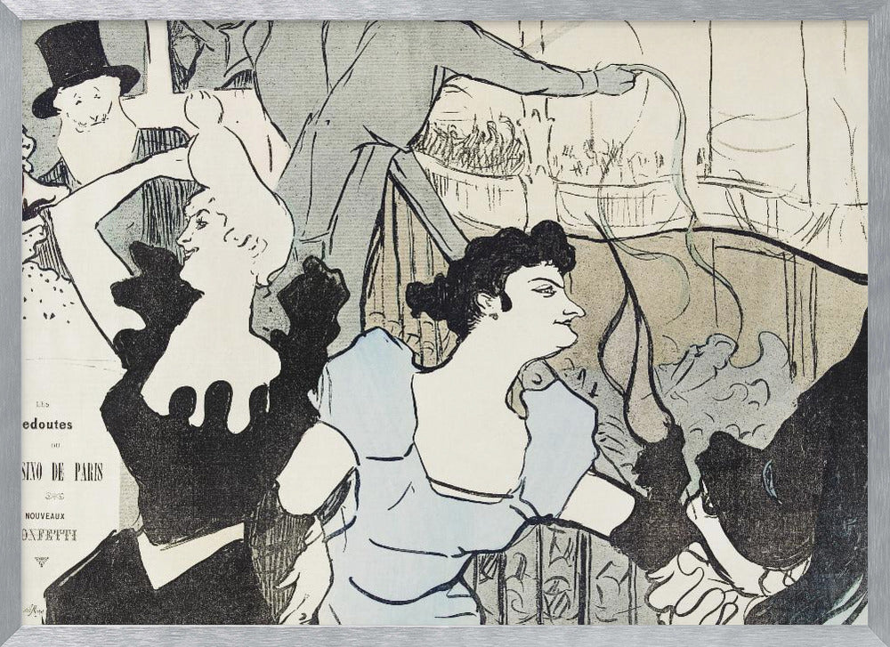 Les Reodutes Du Casino De Paris (1892) - Poster / Art Print