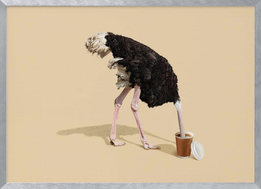 Dive in Coffee - Poster / Art Print