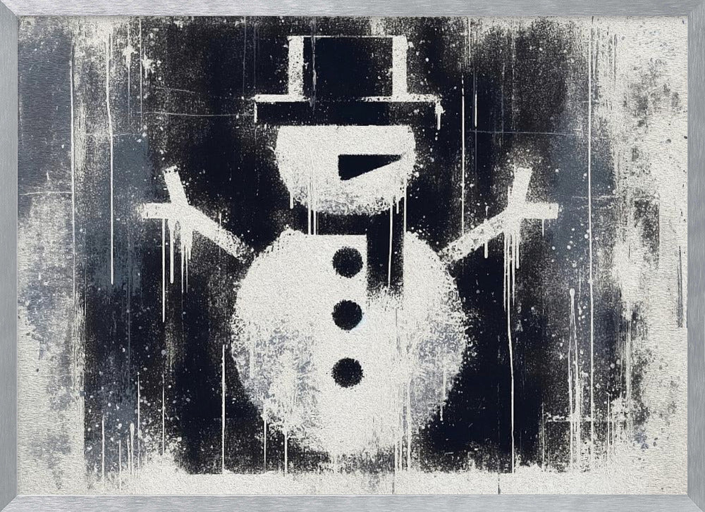 Snowman - Poster / Art Print
