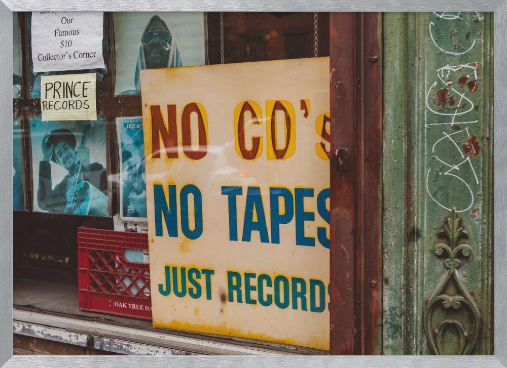 Just Records - Poster / Art Print